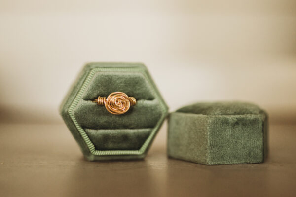 Ring in Green Box